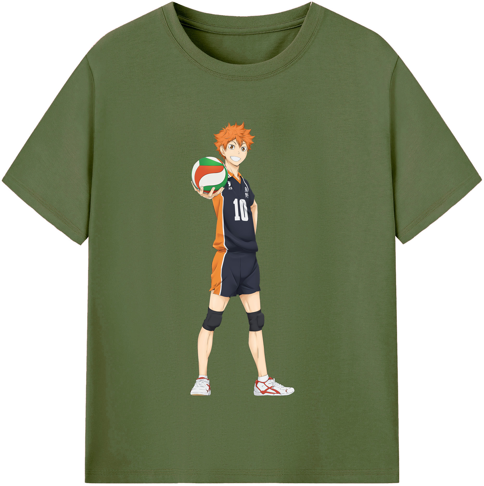 （画像用） ハイキュー!! Haikyu!! 綿100％半袖Tシャツ（フロントプリント）